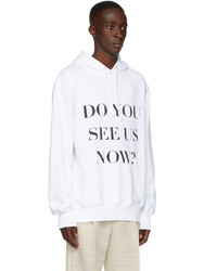 Botter White Do You See Us Now Hoodie