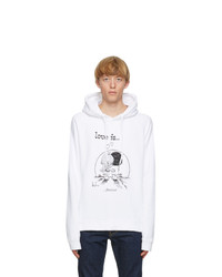 DSQUARED2 White Love Isforever Hoodie