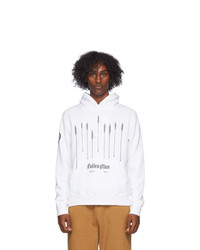 Undercover White Printed Hoodie