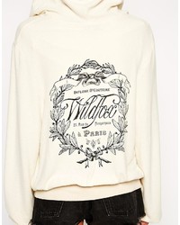 Wildfox Couture Wildfox Hoodie With Back Logo Print