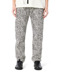 Pleasures Crystal Cheetah Cotton Jeans In At Nordstrom