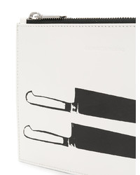 Calvin Klein 205W39nyc Double Knife Graphic Clutch