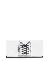 PERRIN Le Corset Leather Clutch