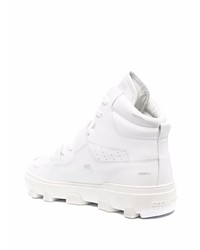 DSQUARED2 Basket High Top Leather Sneakers
