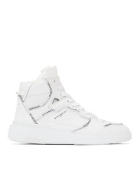 Givenchy Off White Wing High Top Sneakers