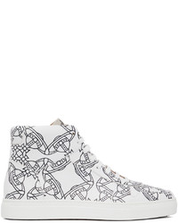 Vivienne Westwood White Apollo High Top Sneakers