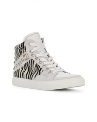 Zadig & Voltaire Zadigvoltaire Zebra Print Hi Top Sneakers