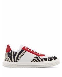 Giuseppe Zanotti Blabber Zebra Pattern Sneakers