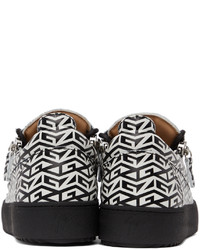 Giuseppe Zanotti Black White May London Sneakers