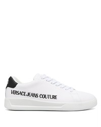 VERSACE JEANS COUTURE Embroidered Logo Low Top Sneakers