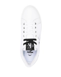 Calvin Klein Faux Leather Low Top Sneakers