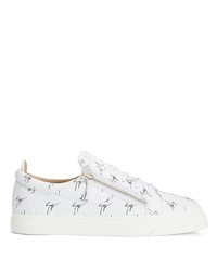 Giuseppe Zanotti Frankie Logo Print Sneakers