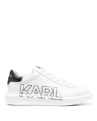 Karl Lagerfeld Kapri Low Top Leather Sneakers