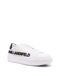Karl Lagerfeld Karl Injekt Embossed Logo Low Top Sneakers