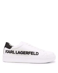 Karl Lagerfeld Karl Injekt Embossed Logo Low Top Sneakers