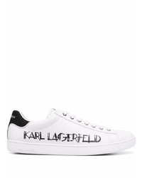 Karl Lagerfeld Kourt Art Deco Low Top Sneakers