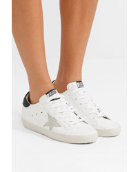 Golden Goose Deluxe Brand Leather And Suede Sneakers
