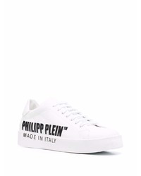 Philipp Plein Leather Low Top Sneakers