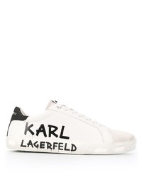 Karl Lagerfeld Logo Low Top Sneakers