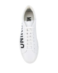 Moschino Logo Print Low Top Sneakers