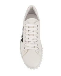 Salvatore Ferragamo Logo Sneakers, $327 | farfetch.com | Lookastic