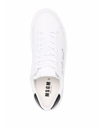 MSGM Never Look Back Lace Up Sneakers