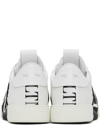 Valentino Garavani Off White Black Vl7n Sneakers