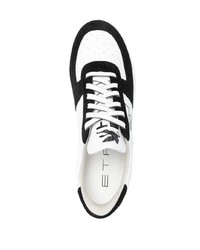 Etro Pegaso Panelled Low Top Sneakers