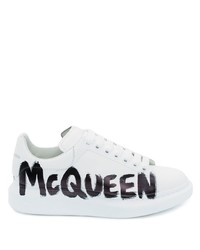 Alexander McQueen Side Logo Print Detail Sneakers