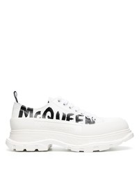 Alexander McQueen Tread Slick Graffiti Print Sneakers