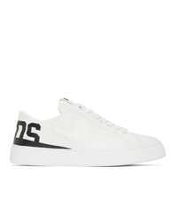 Gcds White And Black Bucket Sneakers