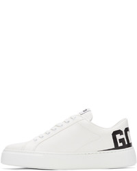 Gcds White Black Bucket Sneakers