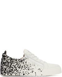 Giuseppe Zanotti White Black May London Sneakers