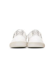 Saint Laurent White Leather Andy Sneakers