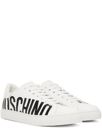 Moschino White Logo Sneakers