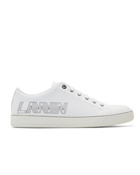 Lanvin White Logo Sneakers