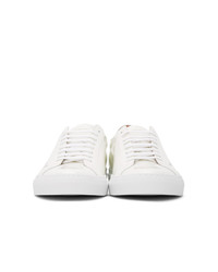 Givenchy White Patent Urban Knots Sneakers