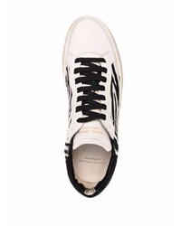 Officine Creative Zebra Print Low Top Sneakers