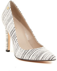 Calvin Klein Brady Striation Pointed Toe Pump Wide Width Available
