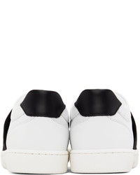Moschino White Slip On Sneakers