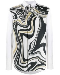 Just Cavalli Abstract Print Relaxed Shirt