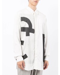 Julius All Over Graphic Print Shirt
