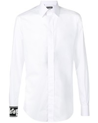 Dolce & Gabbana Beaded Cuff Shirt
