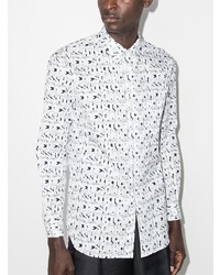 Comme Des Garcons SHIRT Comme Des Garons Shirt X Kaws Graphic Print Shirt