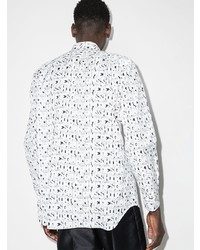 Comme Des Garcons SHIRT Comme Des Garons Shirt X Kaws Graphic Print Shirt