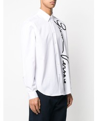 Versace Gv Signature Buttoned Shirt