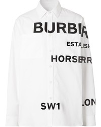 Burberry Horseferry Print Oxford Shirt