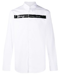 Givenchy Logo Stripe Long Sleeve Shirt