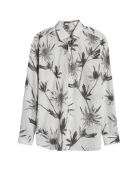 Ted Baker London Oldford Thistle Print Button Up Shirt