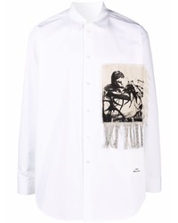 Jil Sander Patch Detail Cotton Shirt